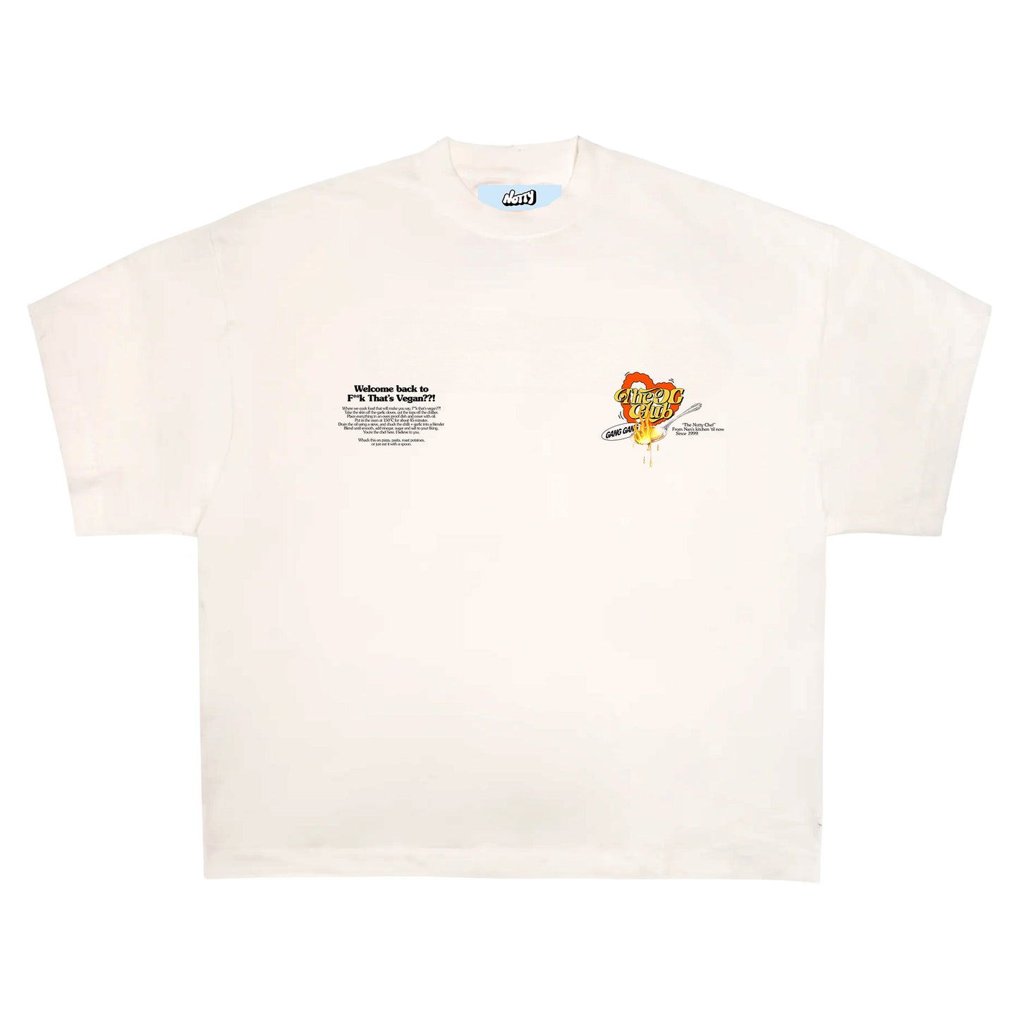 VEGAN T-SHIRT BBQ F**K THATS VEGAN